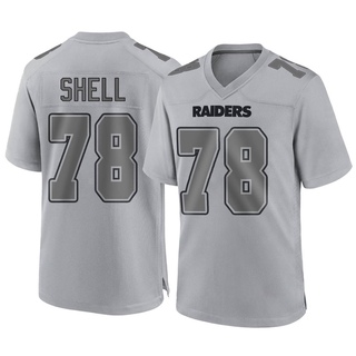 Game Art Shell Men's Las Vegas Raiders Atmosphere Fashion Jersey - Gray