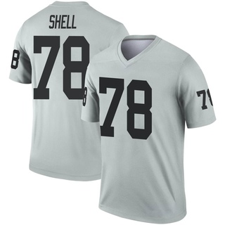 Legend Art Shell Men's Las Vegas Raiders Inverted Silver Jersey