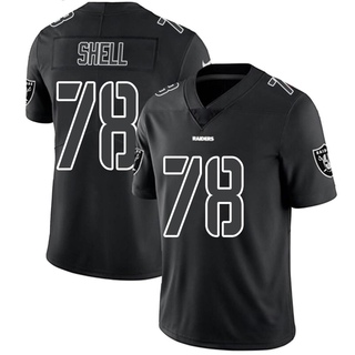 Limited Art Shell Men's Las Vegas Raiders Jersey - Black Impact