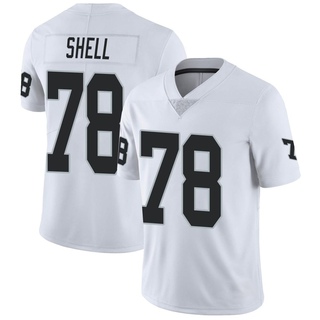 Limited Art Shell Men's Las Vegas Raiders Vapor Untouchable Jersey - White