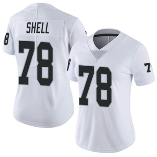 Limited Art Shell Women's Las Vegas Raiders Vapor Untouchable Jersey - White